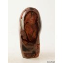 JaS26 Skulptur Freeform polychromer Madagaskar Jaspis 9,5  cm 400 g