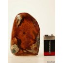 JaS27 Skulptur Freeform polychromer Madagaskar Jaspis 10  cm 460 g