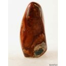 JaS27 Skulptur Freeform polychromer Madagaskar Jaspis 10  cm 460 g