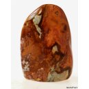JaS27 Skulptur Freeform polychromer Madagaskar Jaspis 10  cm 460 g