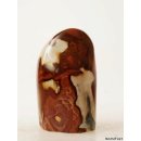 JaS37 Skulptur Freeform polychromer Madagaskar Jaspis 8 cm 345 g