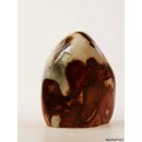 JaS37 Skulptur Freeform polychromer Madagaskar Jaspis 8 cm 345 g