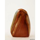 JaS39 Skulptur Freeform polychromer Madagaskar Jaspis 9 cm 375 g