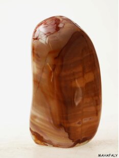 JaS41 Skulptur Freeform polychromer Madagaskar Jaspis 11 cm 310 g