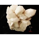 KS20 Ananas Quarz Formation wei&szlig;er Milchquarz 7500