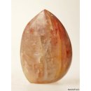 BKSH19 Bergkristall H&auml;matit Madagaskar Freeform Skulptur 12,5 cm 1060 g