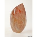BKSH19 Bergkristall H&auml;matit Madagaskar Freeform Skulptur 12,5 cm 1060 g