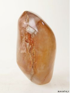 BKSH20 Bergkristall H&auml;matit Madagaskar Freeform Skulptur 10 cm 680 g