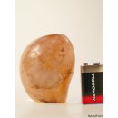 BKSH22 Bergkristall H&auml;matit Madagaskar Freeform Skulptur 8,5 cm 500 g