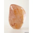 BKSH22 Bergkristall H&auml;matit Madagaskar Freeform Skulptur 8,5 cm 500 g