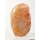 BKSH22 Bergkristall H&auml;matit Madagaskar Freeform Skulptur 8,5 cm 500 g