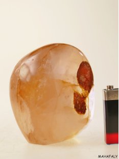 BKSH25 Bergkristall H&auml;matit Madagaskar Freeform...