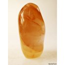 BKSH28 Bergkristall H&auml;matit Madagaskar Freeform Skulptur 14 cm 1415 g