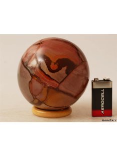 KJ11 Jaspis polychrom Kugel Madagaskar 1030 g D 9,5 cm