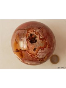 KJ11 Jaspis polychrom Kugel Madagaskar 1030 g D 9,5 cm