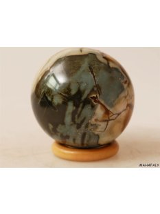 KJ12 Jaspis polychrom Kugel Madagaskar 660 g D 7 cm