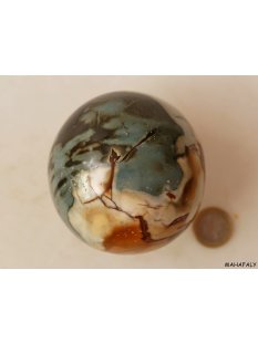 KJ12 Jaspis polychrom Kugel Madagaskar 660 g D 7 cm