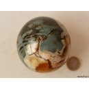 KJ12 Jaspis polychrom Kugel Madagaskar 660 g D 7 cm