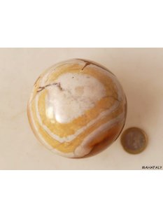 KJ15 Jaspis polychrom Kugel Madagaskar 520 g D 7 cm