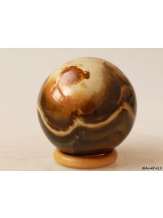 KJ18 Jaspis polychrom Kugel Madagaskar 665 g D 7,5 cm