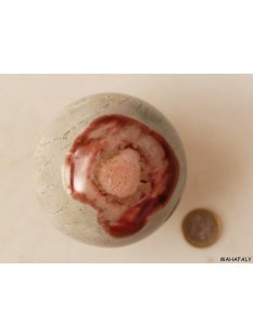 KJ22 Jaspis polychrom Kugel Madagaskar 625 g D 7,5 cm