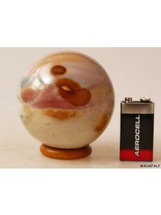 KJ37 Jaspis polychrom Kugel Madagaskar 650 g D 7,5 cm