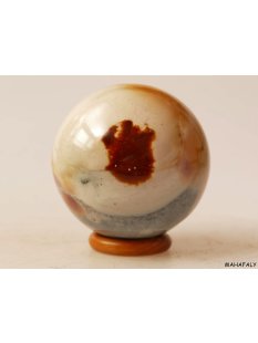 KJ37 Jaspis polychrom Kugel Madagaskar 650 g D 7,5 cm
