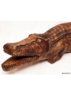 MF99 Skulptur heiliges Krokodil 1975  = 120 cm