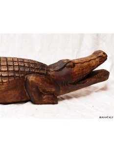 MF99 Skulptur heiliges Krokodil 1975  = 120 cm