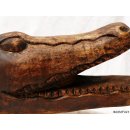 MF99 Skulptur heiliges Krokodil 1975  = 120 cm