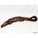 MF99 Skulptur heiliges Krokodil 1975  = 120 cm