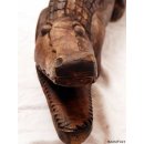 MF99 Skulptur heiliges Krokodil 1975  = 120 cm