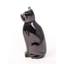 Hornfigur Katze = Code E  schwarz 12 cm