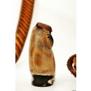 Hornfigur Waldohreule hell seitlich  - 40 % = Code D 9 cm