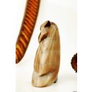 Hornfigur Waldohreule hell seitlich  - 40 % = Code D 9 cm