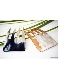 1 x Hornkamm Afrokamm Fortuna 10 cm sehr grob = Code D