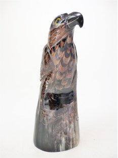 Hornfigur Adler sitzend  = Code I 18 - 21 cm