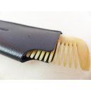 Kamm Etui Nr.6 Rinderleder 170 x 45 mm, Lieferung nur bei Kammbestellung