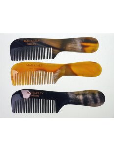 1 x Hornkamm Griffkamm Evelyn 19 x 5 cm 23 Z&auml;hne...
