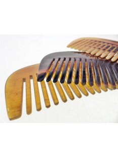 1 x Hornkamm Griffkamm Evelyn 19 x 5 cm 23 Z&auml;hne mittelfein = Code D