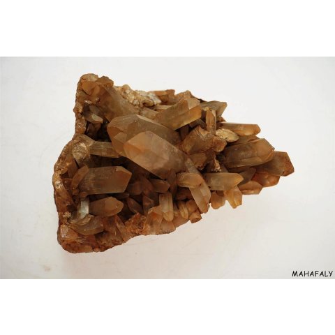 KS133 Kristall Stufe Formation Madagaskar H&auml;matit Quarz 1580 g 17 x 13 x 8 cm