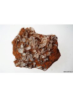 KS130 Kristall Stufe Madagaskar Formation H&auml;matit Quarz 1200 g 15 x 11 x 8 cm