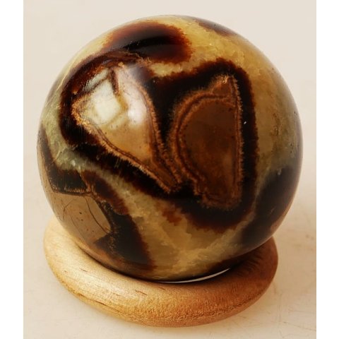 K150 Septarien Kugel Madagaskar 289 g D 57 mm Rarit&auml;t