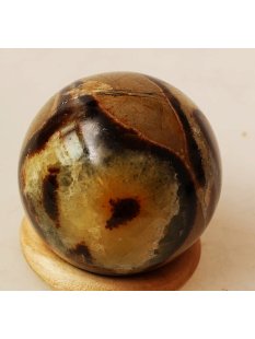 K159 Septarien Kugel Madagaskar 275 g D 57 mm Rarit&auml;t