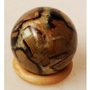 K159 Septarien Kugel Madagaskar 275 g D 57 mm Rarit&auml;t