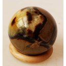 K159 Septarien Kugel Madagaskar 275 g D 57 mm Rarit&auml;t