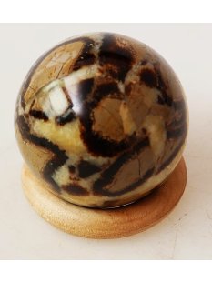 K166 Septarien Kugel Madagaskar 230 g D 53 mm Rarit&auml;t