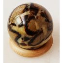 K166 Septarien Kugel Madagaskar 230 g D 53 mm Rarit&auml;t