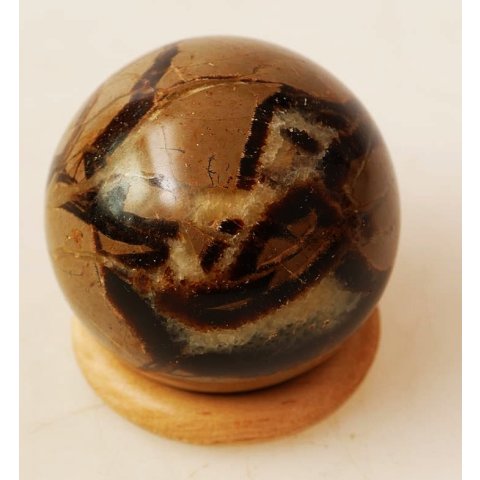 K170 Septarien Kugel Madagaskar 290 g D 57 mm Rarit&auml;t