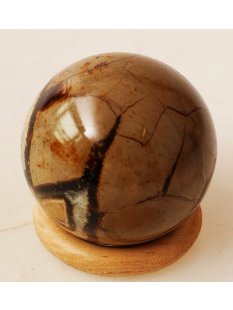 K171 Septarien Kugel Madagaskar 290 g D 58 mm Rarit&auml;t